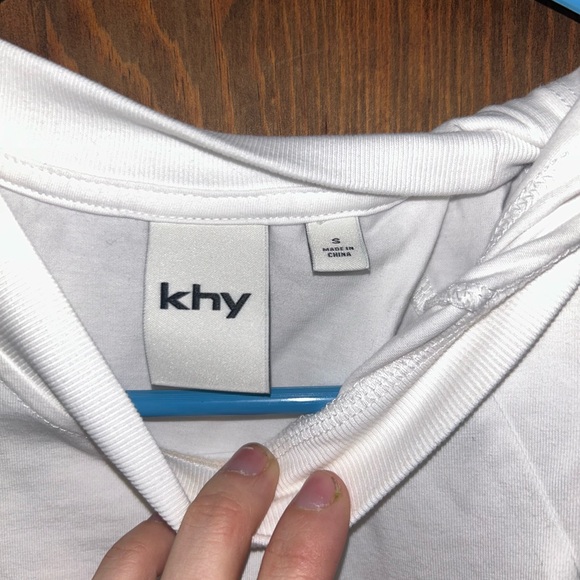 KHY - One Shoulder Twist Tee - Picture 3 of 5